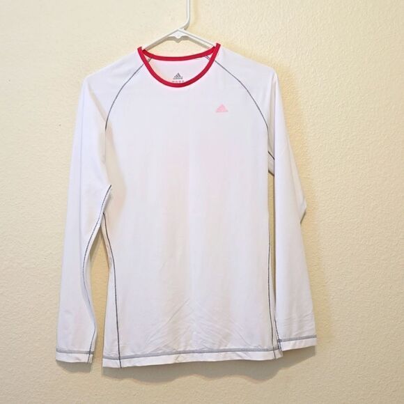 Adidas women's climate uv protection shirt size large - Picture 1 of 9
